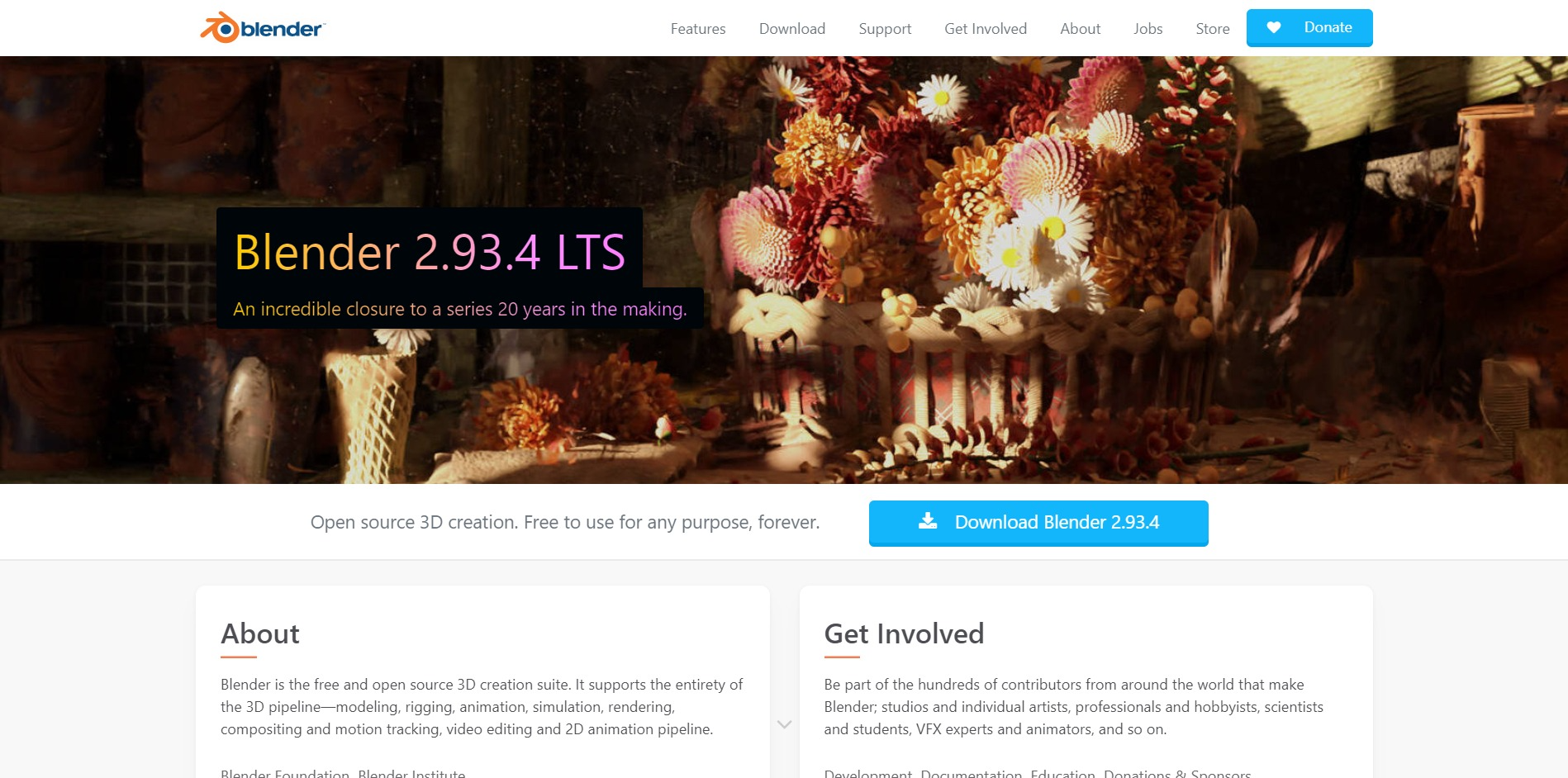 Blender - Main Page