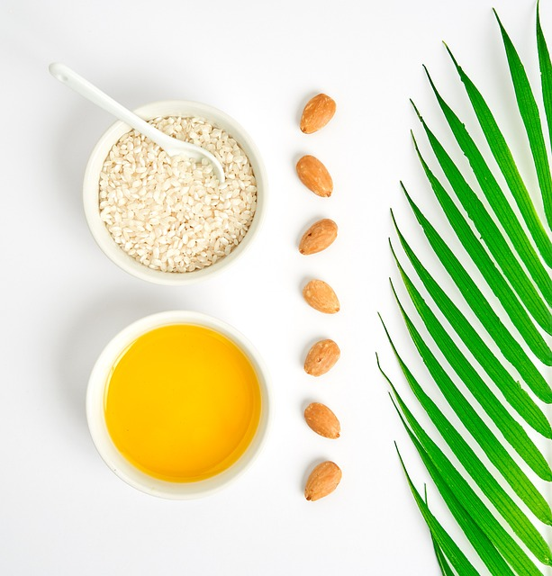 close-up, cacahuate, rice