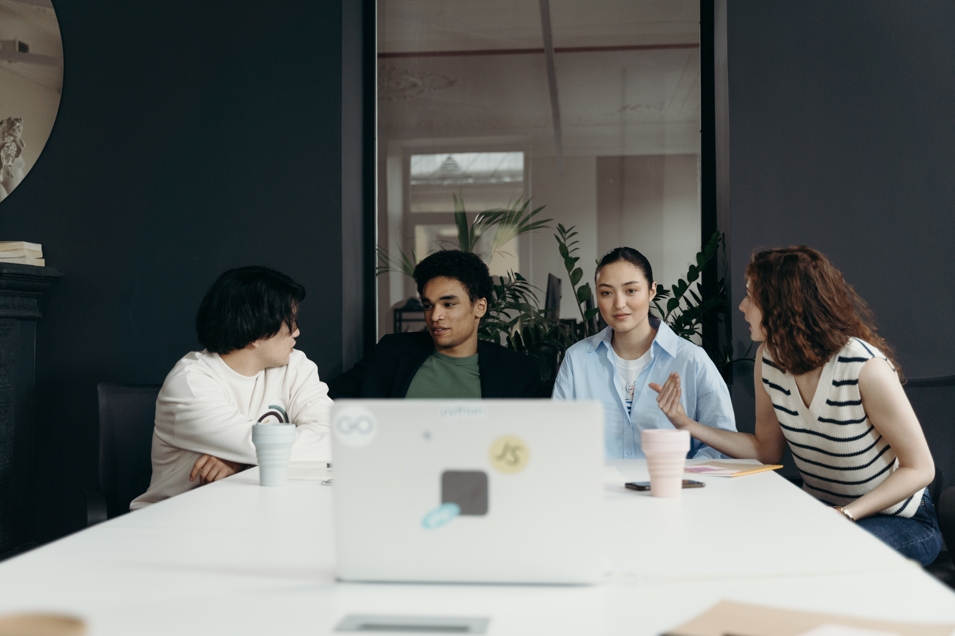 software development in a meeting