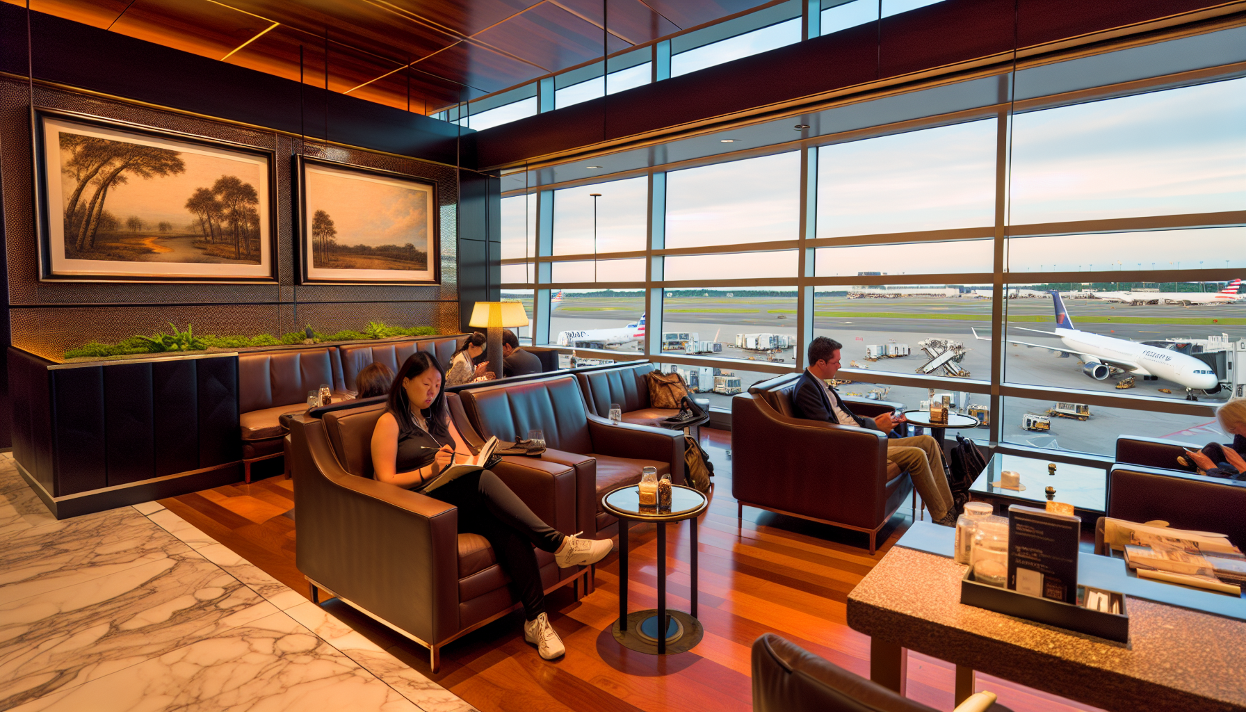 Lounges and Relaxation Areas at JFK Terminal 1