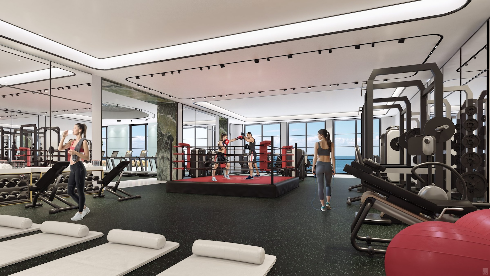 Acqualina Estates - Fitness Center