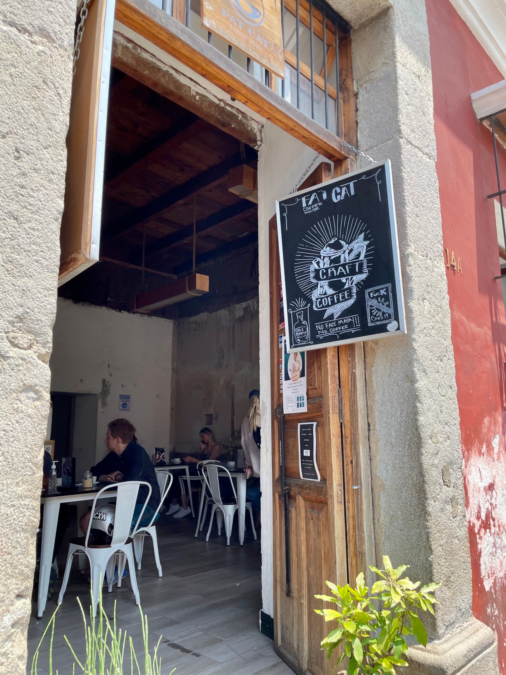Fat Cat Coffee House, Antigua