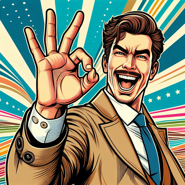 ai generated, man, positive