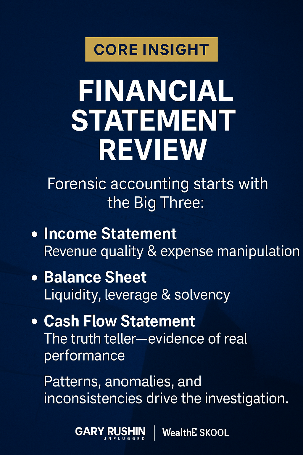 Financial Statement Review