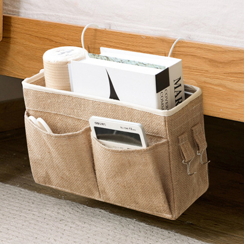 Jute Bedside Organizer