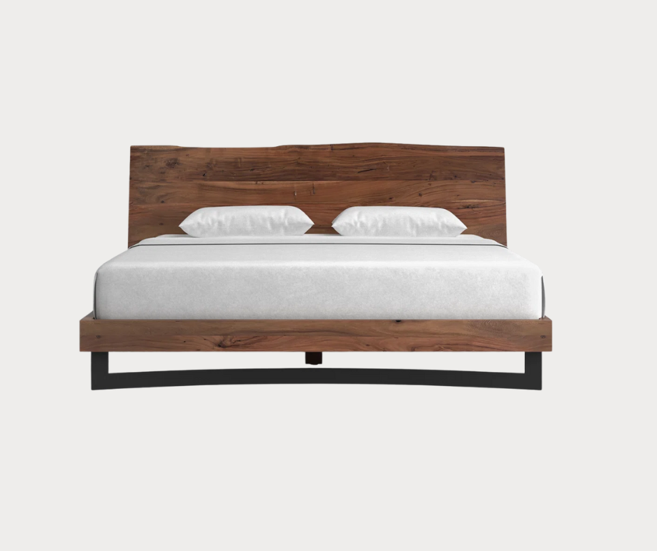 Burnell Live-Edge Bed by AllModern