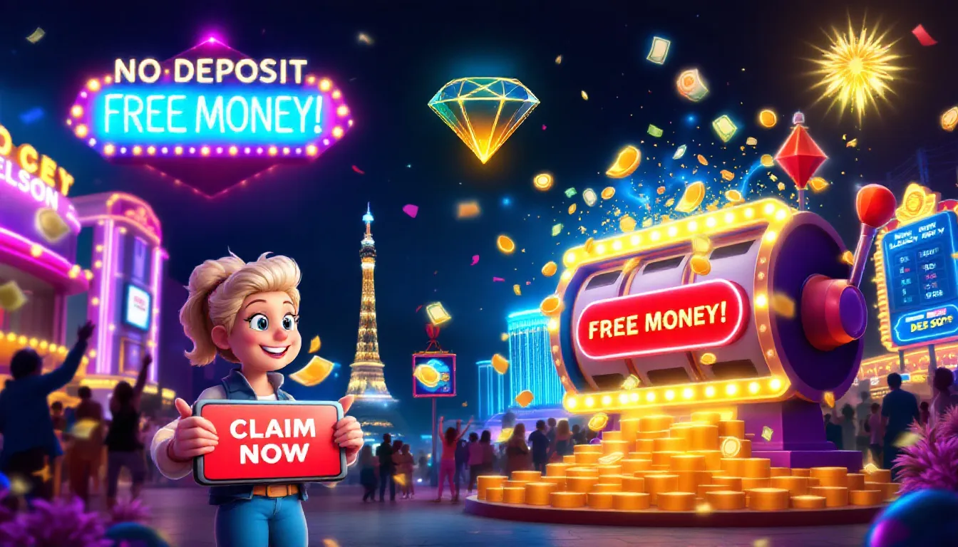 Steps to claim a no deposit bonus at online casinos.
