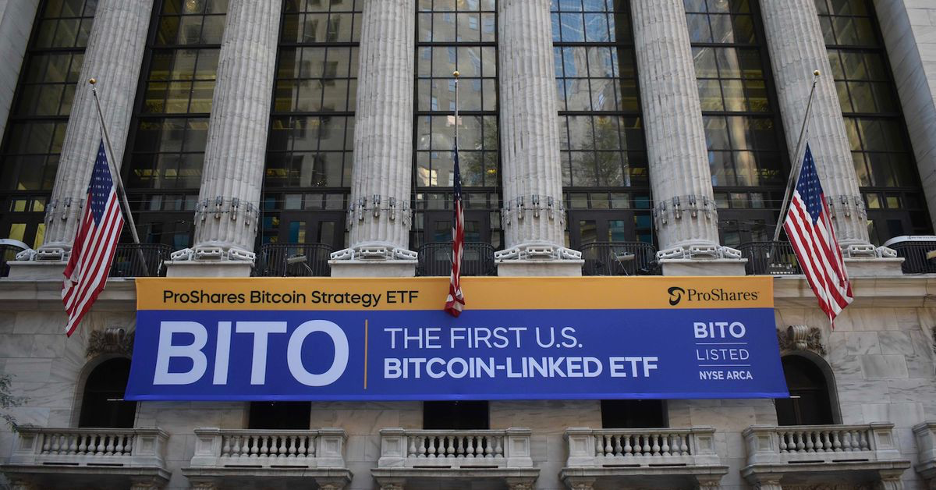 صندوق ProShares Bitcoin Strategy ETF (BITO)