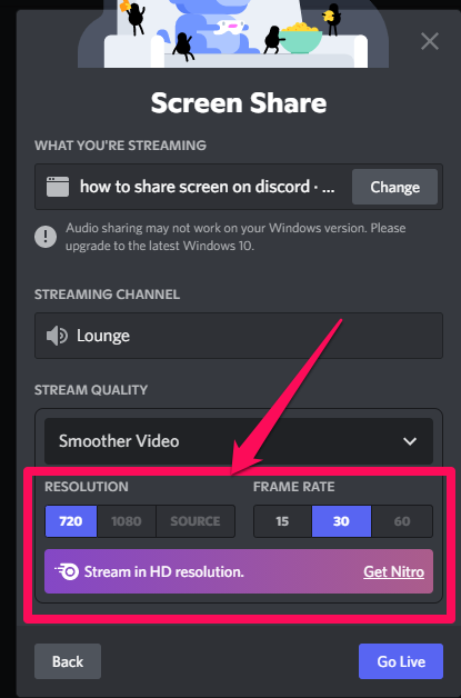 How to Go Live in Discord