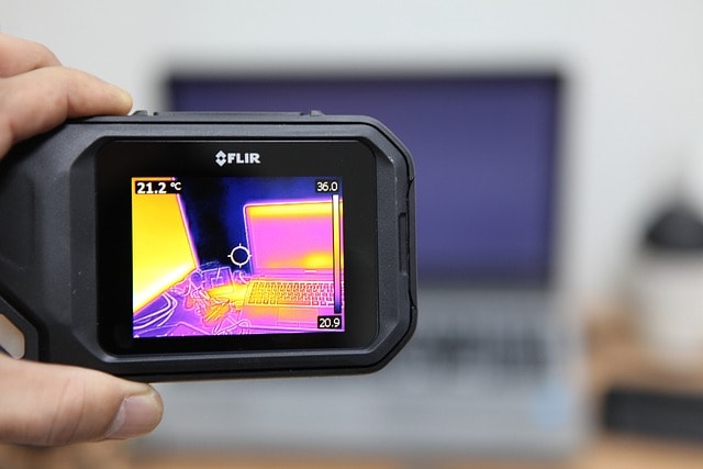 the thermal imaging camera, thermal imaging camera, flir