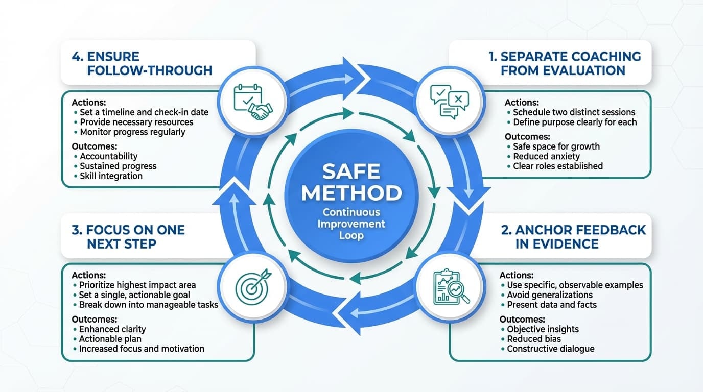 A 3-Part System for Feedback in Low-Trust, High-Pressure Environments