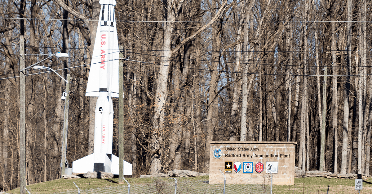 BAE Systems | Operations in Radford Army Ammunition Plant, Virginia