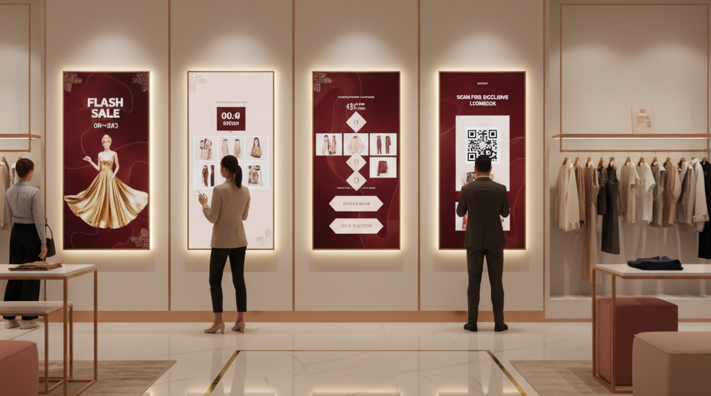 digital signage important for customer experience improvement in retail space
