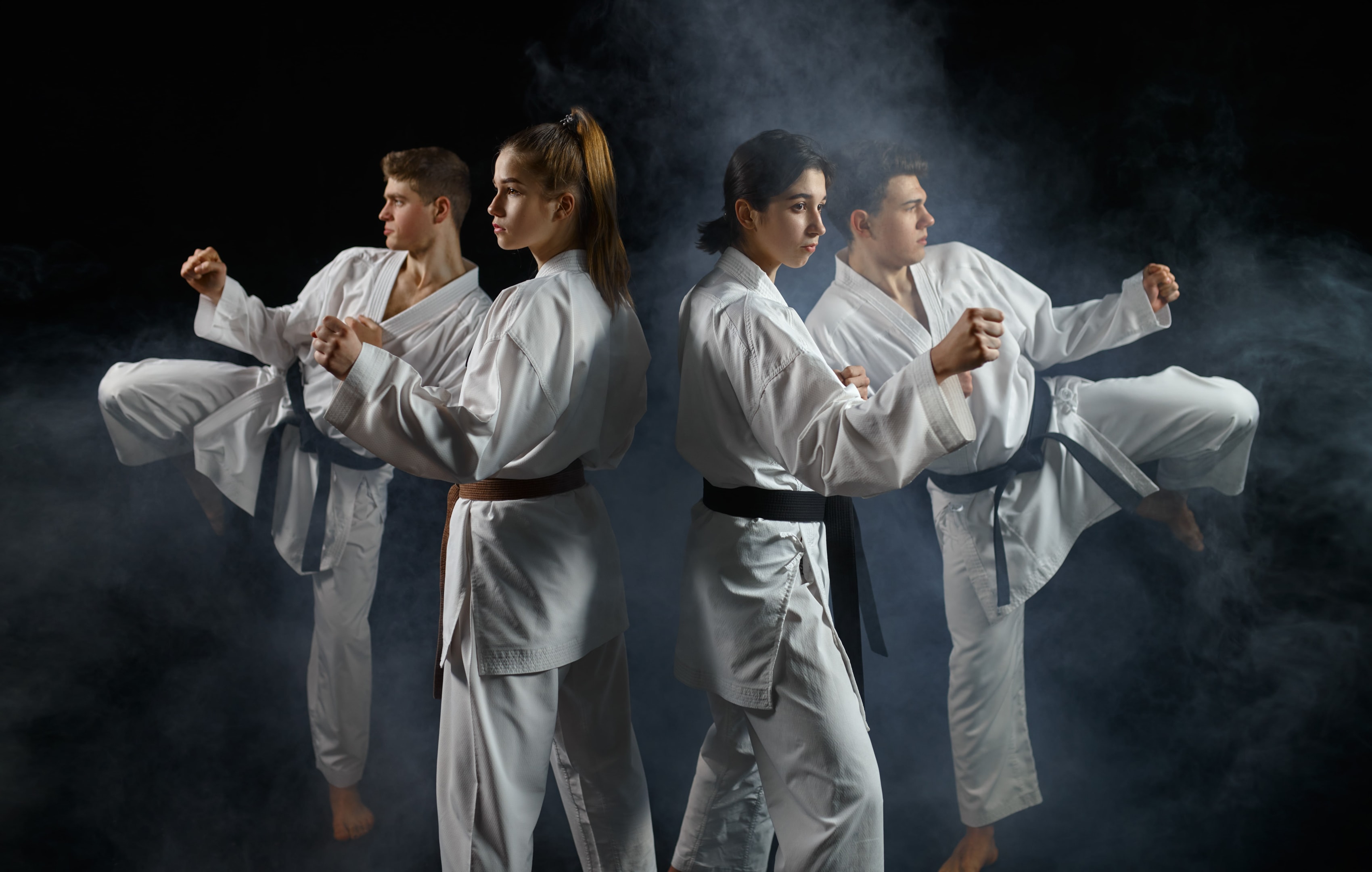 our teen martial arts classes has many physical benefits when they learn taekwondo