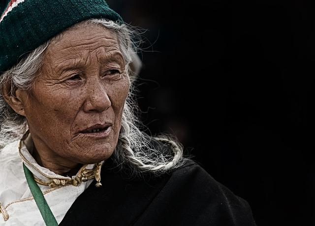 woman, elderly, nepal 