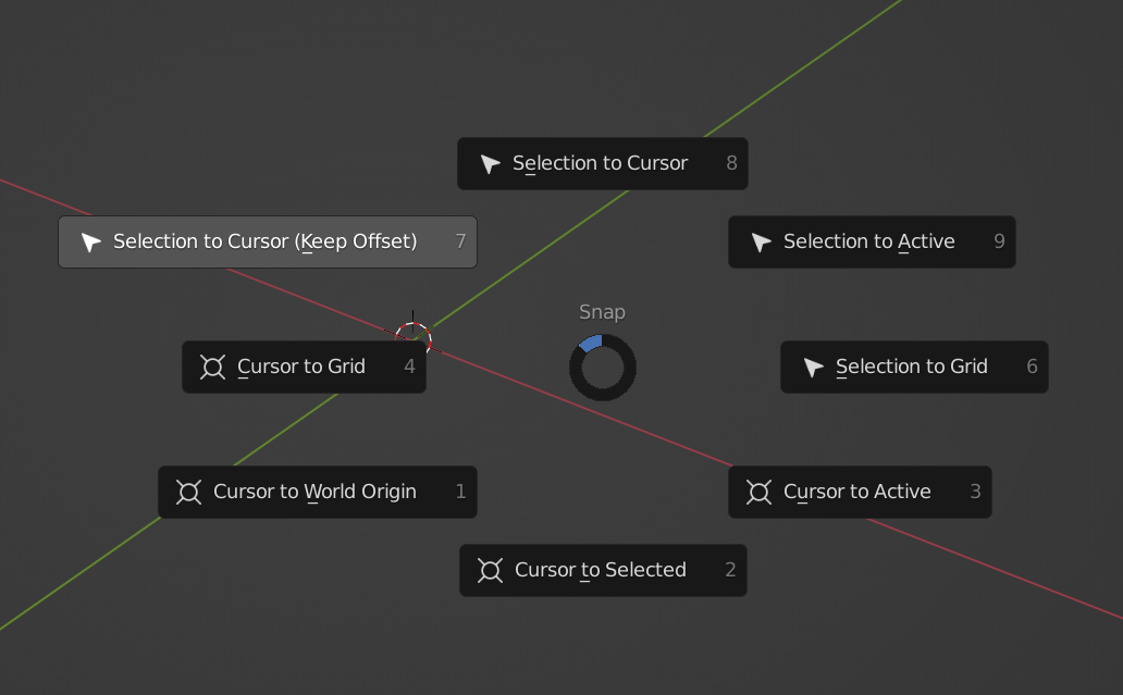 How to move 3D cursor in Blender – And other iMeshh
