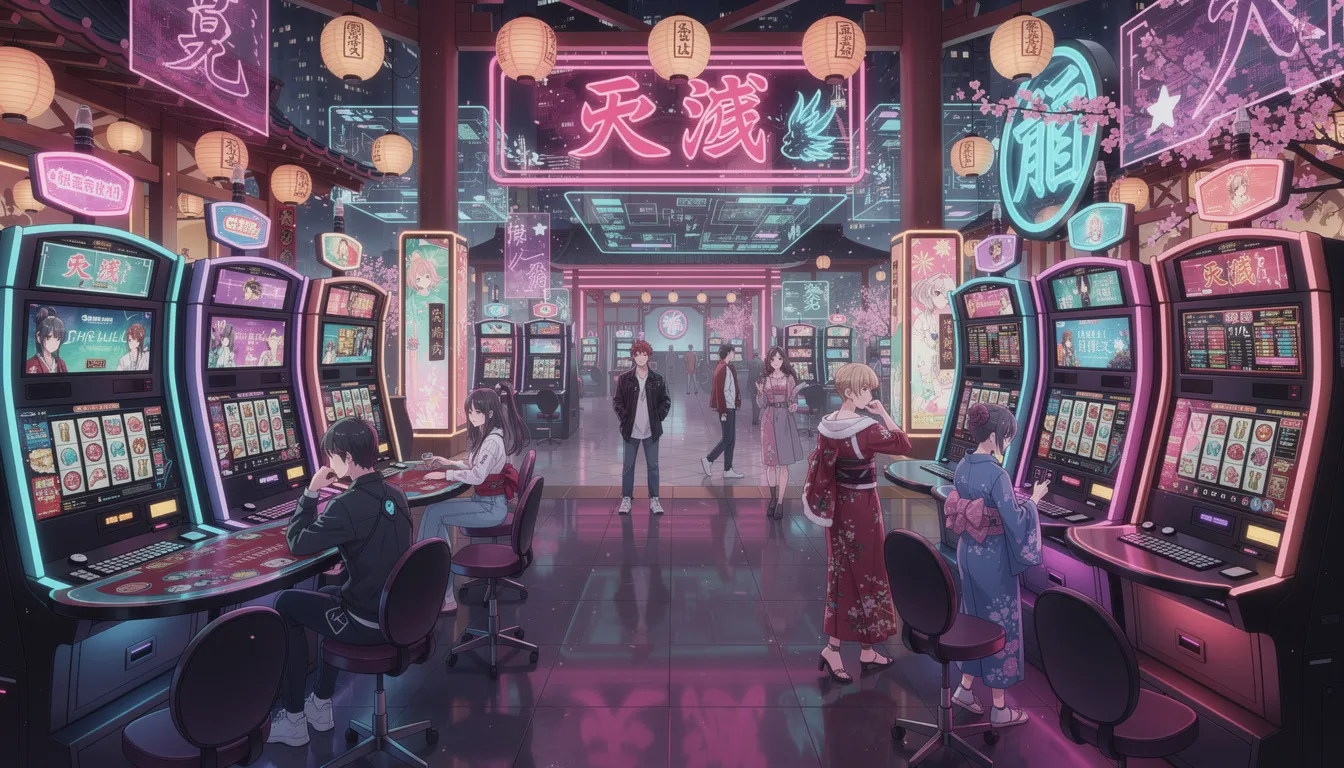 En japanskinspirerad casinomiljö pryds av färgglada neonljus och en livlig anime-estetik, vilket skapar en unik atmosfär för spelare. Här kan man njuta av spel som blackjack, roulette och baccarat, och upptäcka exklusiva spel hos casino gami, där ansvarsfullt spelande är i fokus.