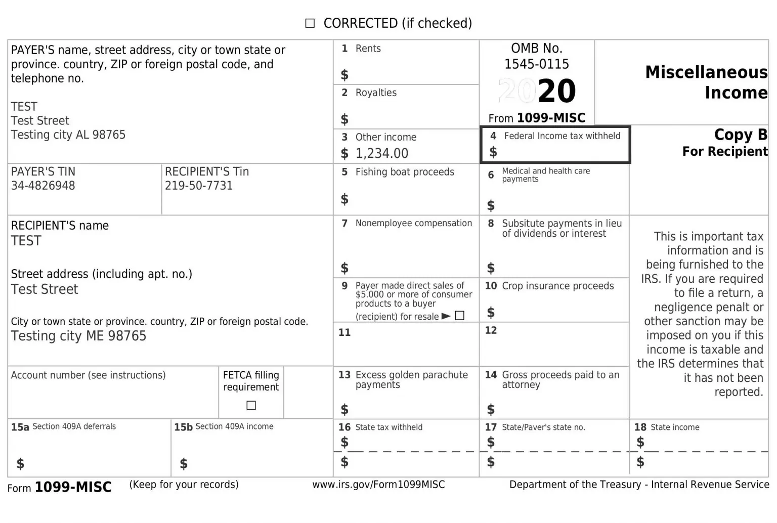 1099 form pay stub 