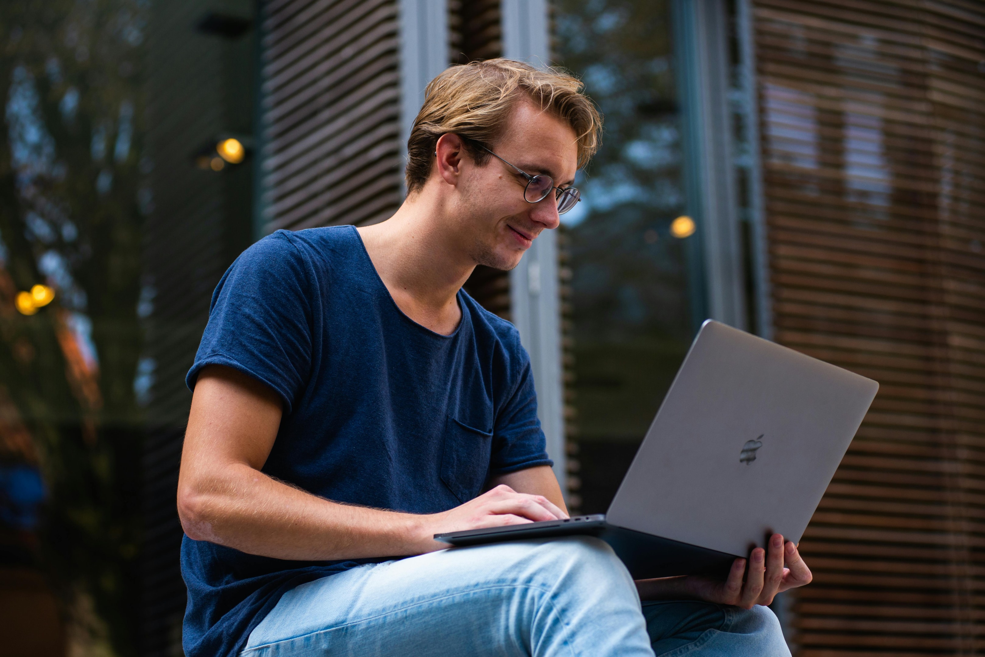 Real estate wholesaler secures deal from his laptop.