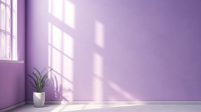 purple room, product display, nature
