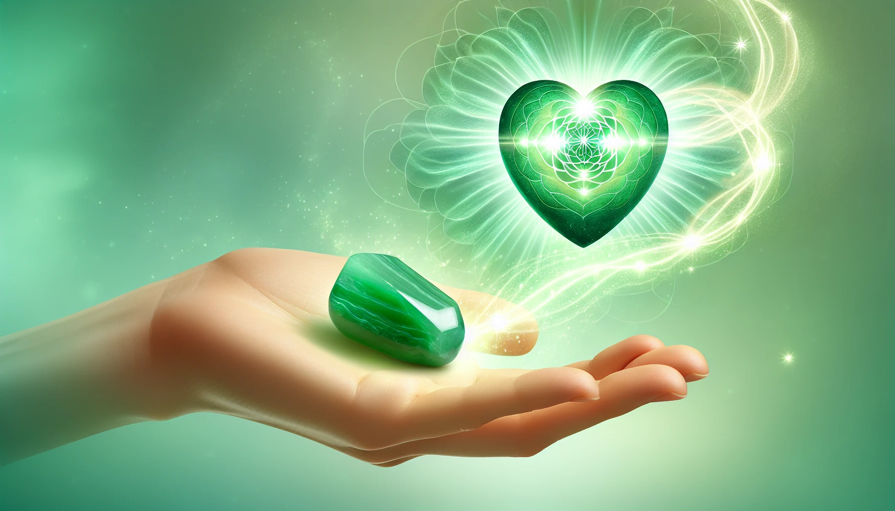Green aventurine heart chakra