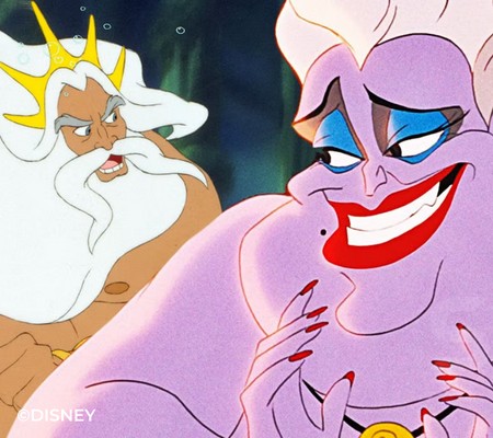 King Triton and Ursula