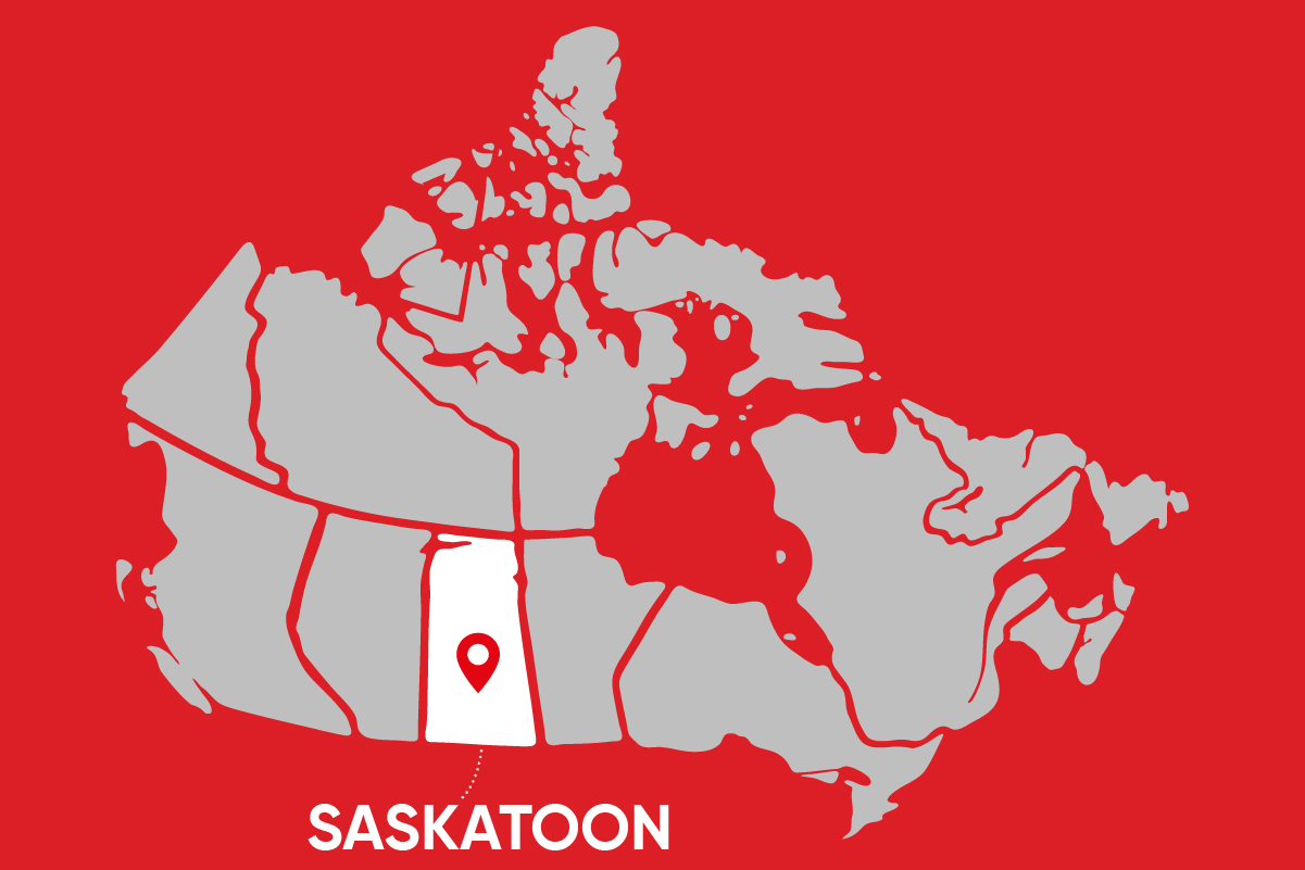 Where is Saskatoon on the Map?