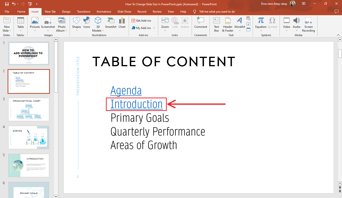 You have hyperlinked the text or object in your PowerPoint.