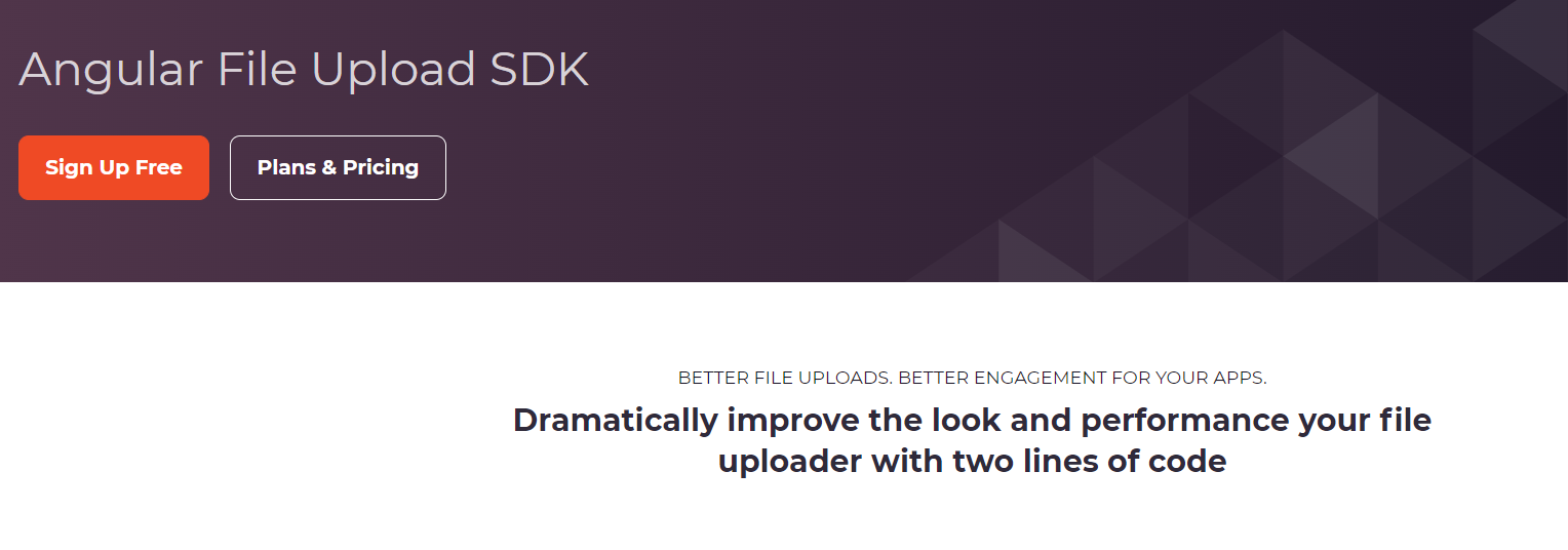 Filestack Angular File Upload SDK