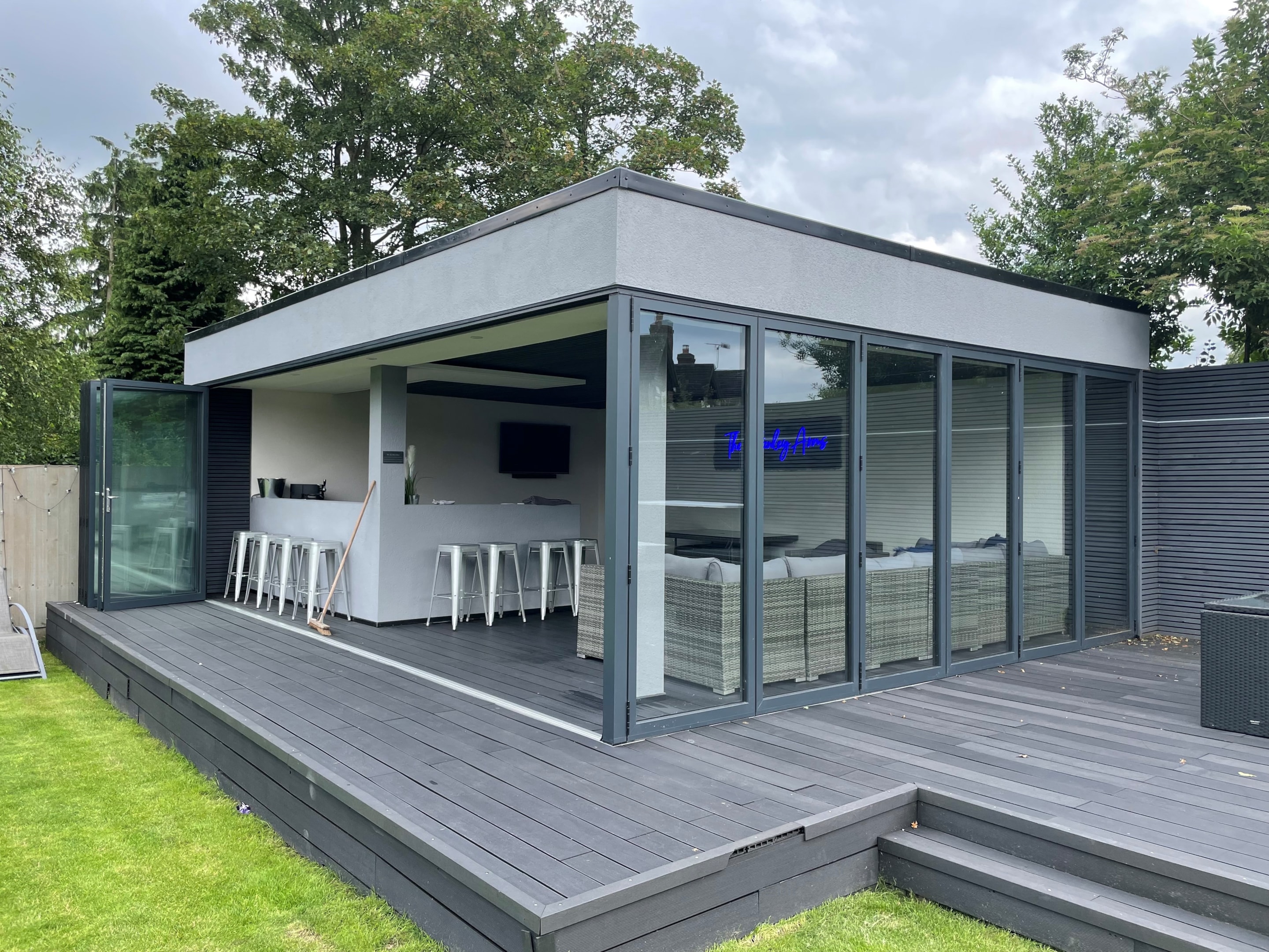 corner bifold door