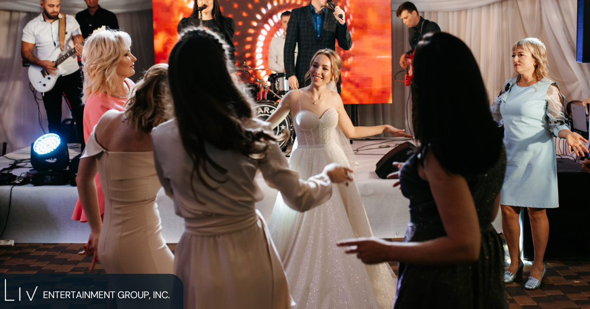 Dance Lesson at wedding