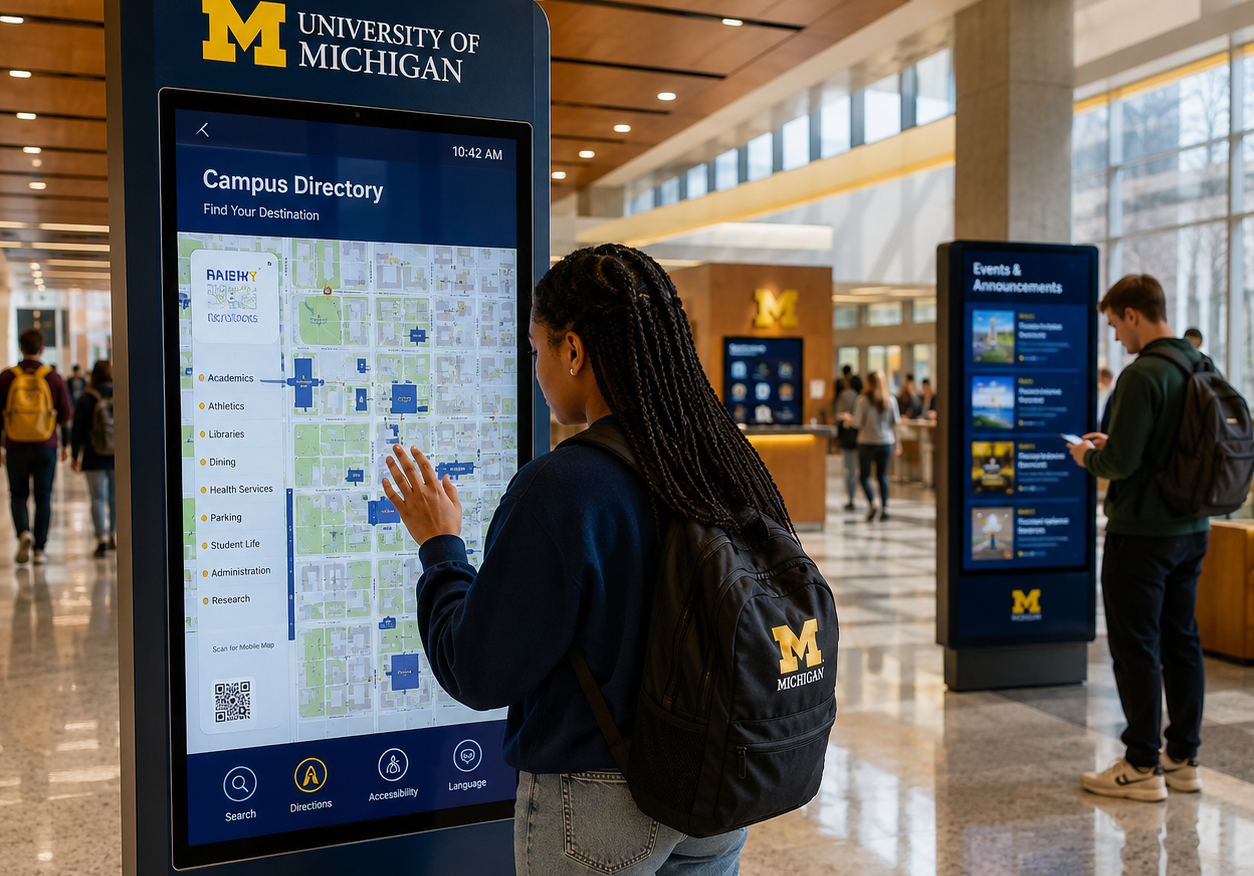 build a sense of belonging and campus identity                                                                                                                                                                                                                 search dynamic signs easily visible enhance safety 