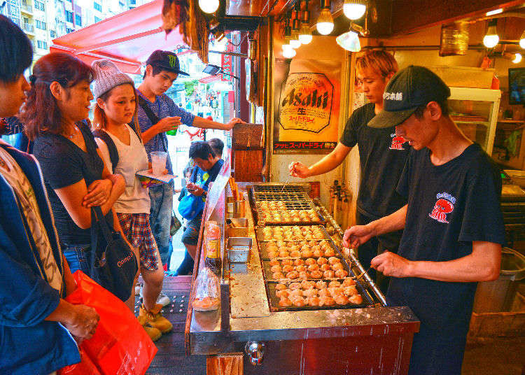 Japanese Locals on Food Hubs on the Street