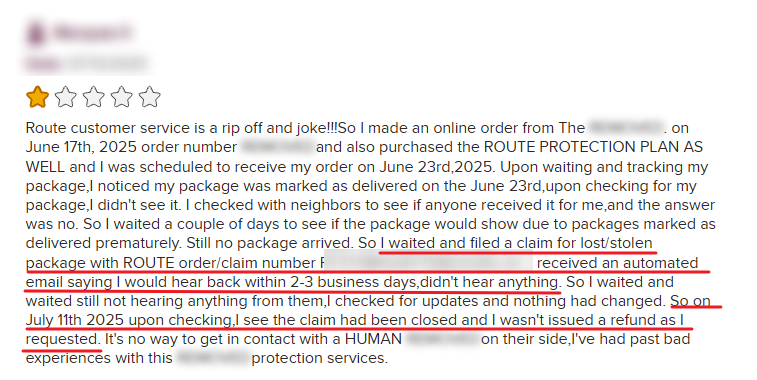 route package protection reviews