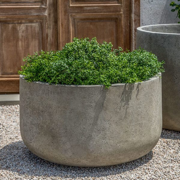 An image of the Campania International Low Tribeca Planter, XLG - P-870 from Airpuria.