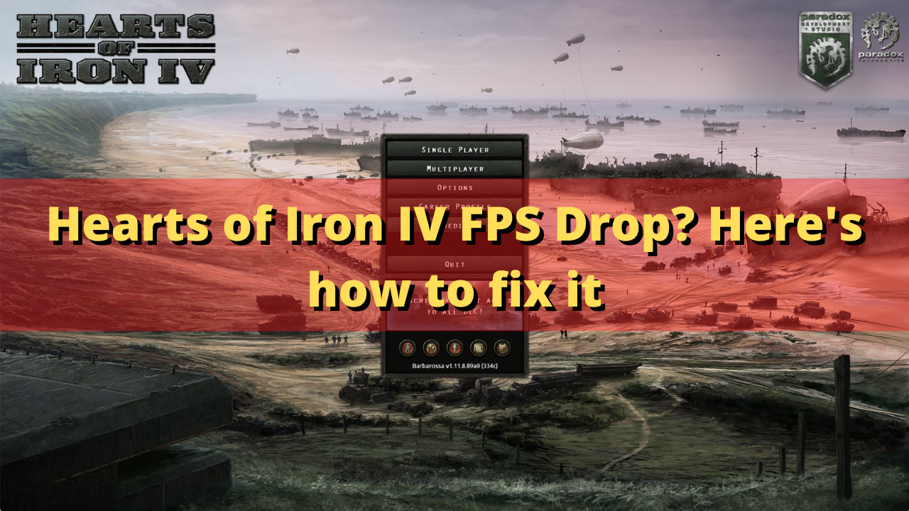 How to fix FPS drop in Hearts of Iron IV