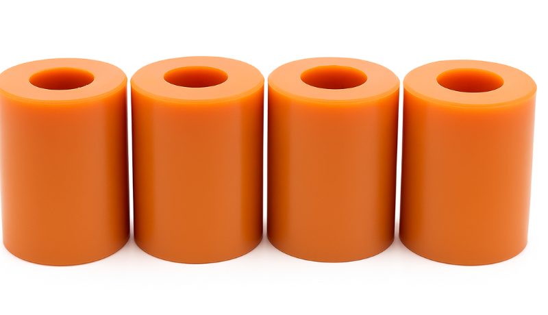 Silicone vibration damper with effective weight and size