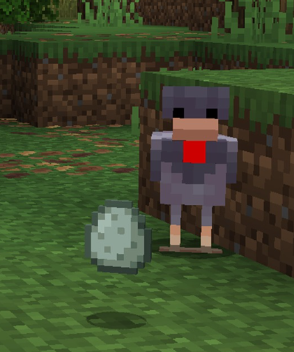 minecraft chicken eggs