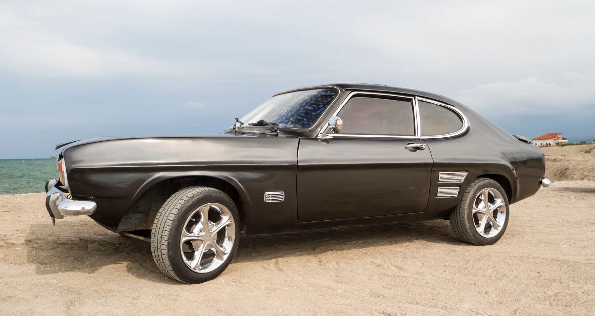 Classic car vehicle transportation 