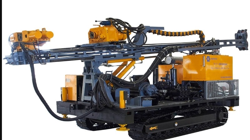 full hydraulic tunnel drilling rig