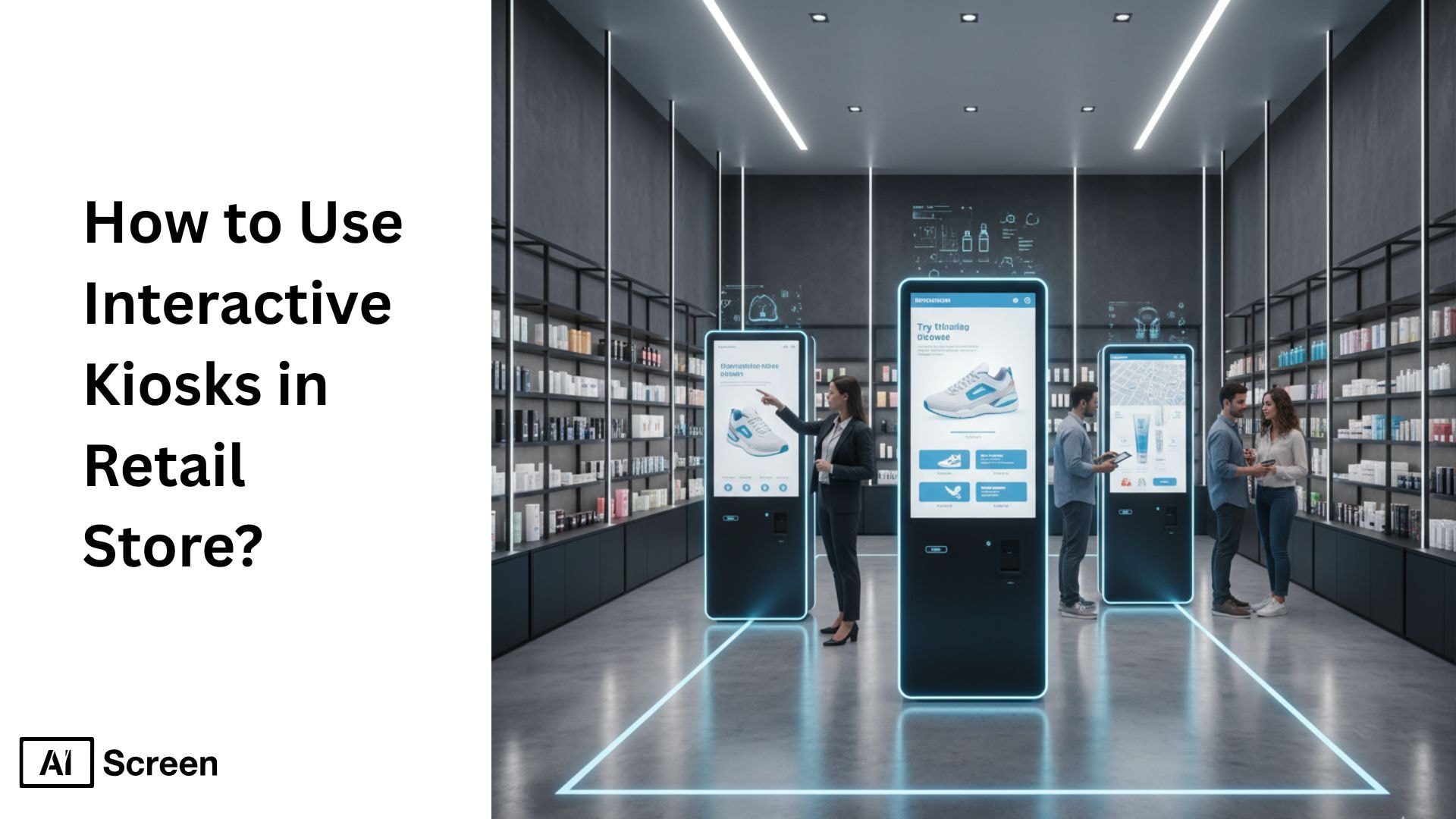 How to Use Interactive Retail Kiosks? 1 using interactive kiosks in retail stores for customer interaction