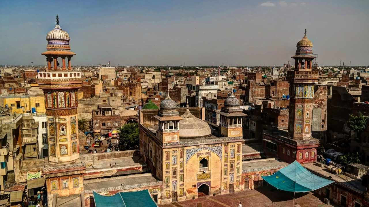 masjid wazir khan, Lahore, city 