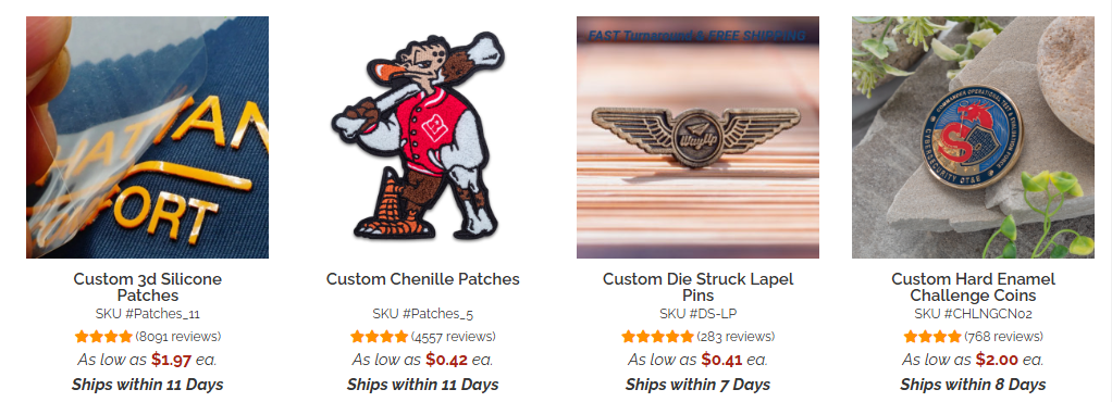 process of customizing promotional products