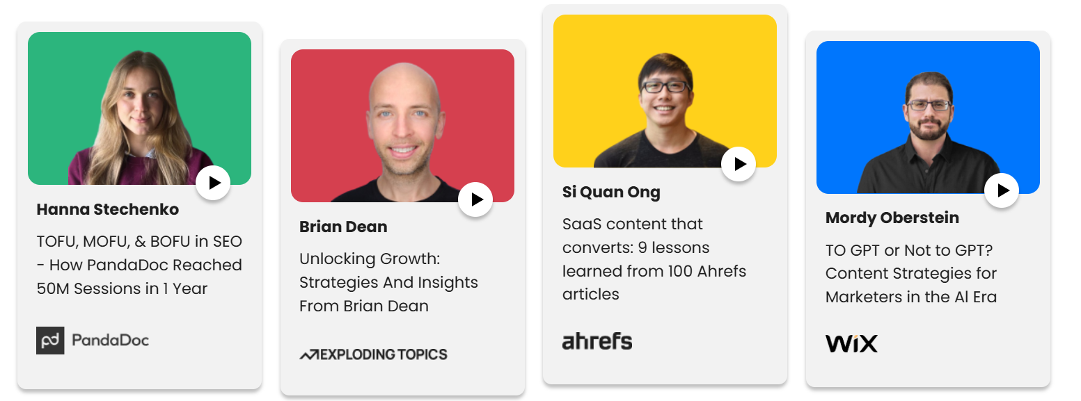 Podcast and webinar partnership with other brands