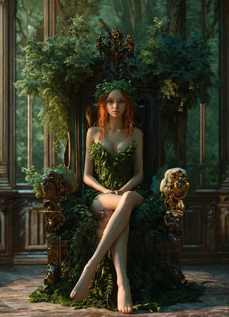 ai generated, fairy, queen