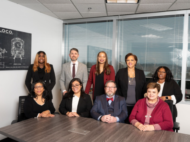 Image showing the Kevin A. Adamson, P.C., team that helps U-Haul accident victims.
