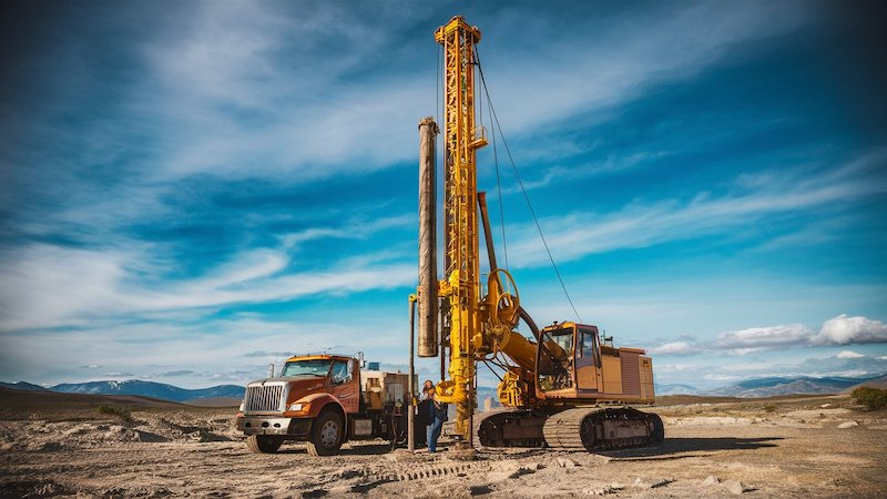 Drilling Geological Investigations.