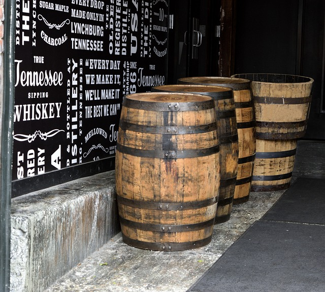 whiskey barrels, bourbon, barrel