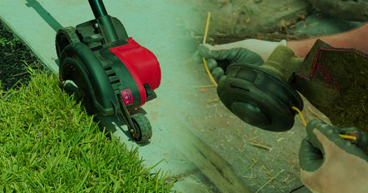 weed trimmer blades, pros and cons, durable blades, sharp blades cut grass