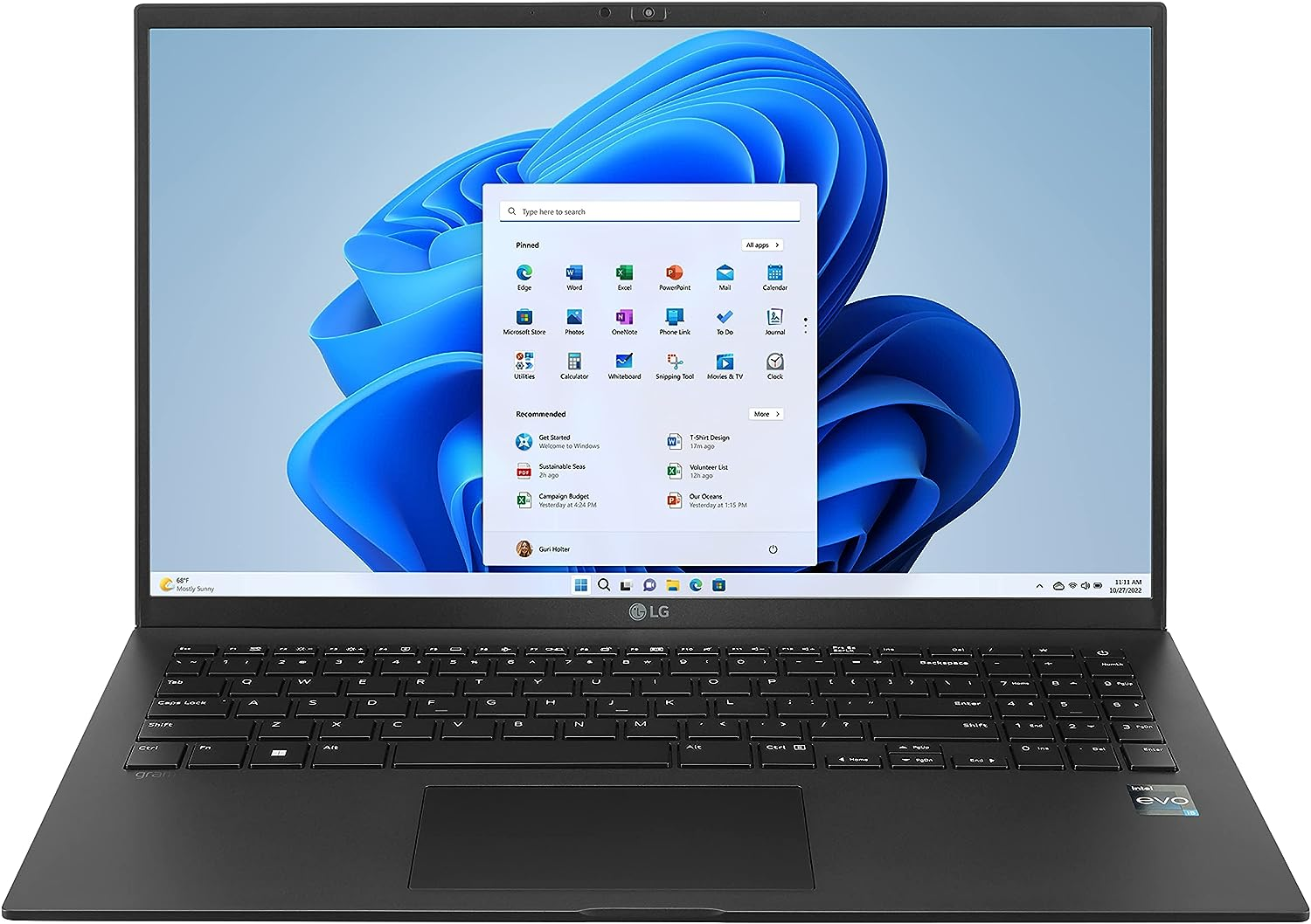 LG gram 15.6" Lightweight Laptop